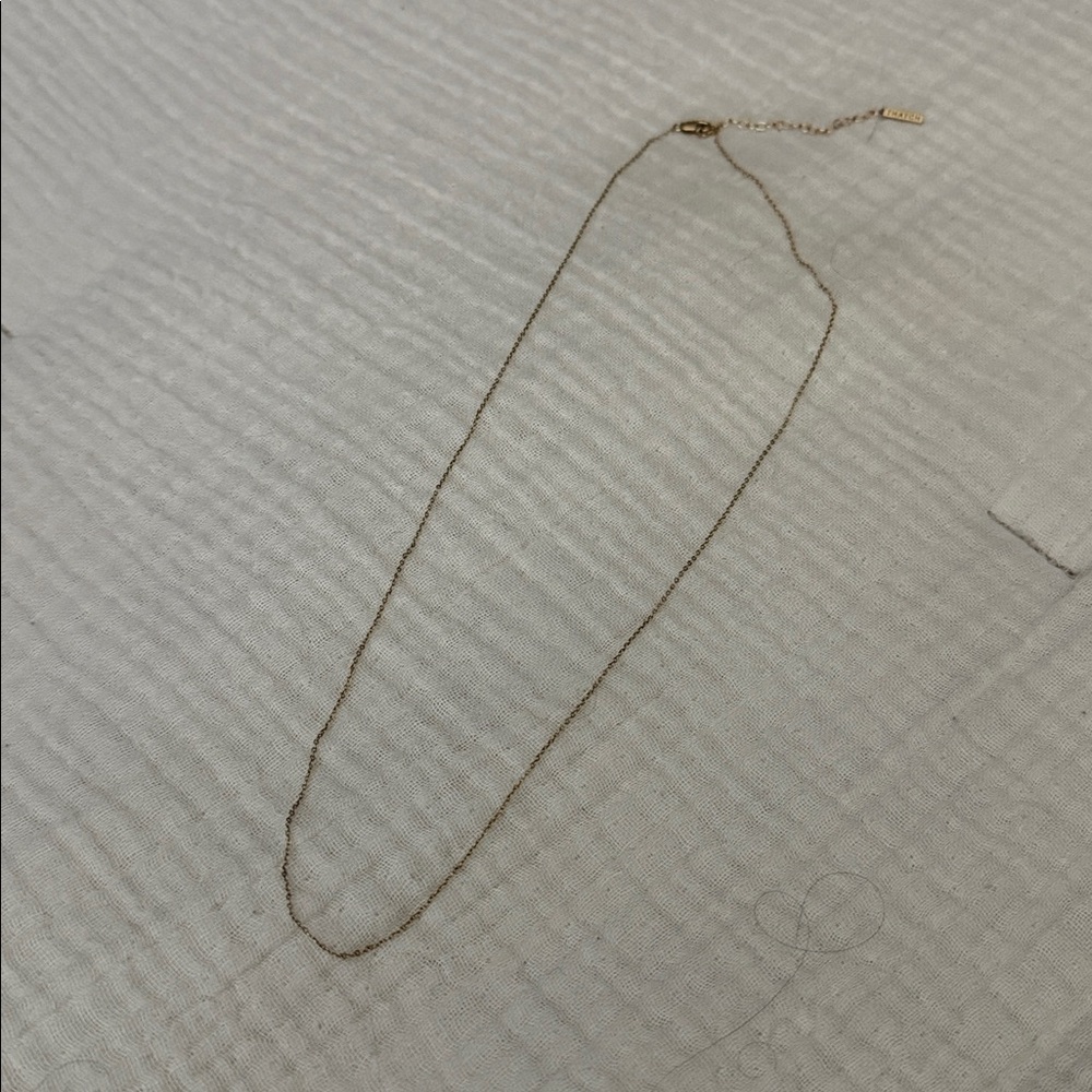 THATCH California Jewelry fine chain Necklace - 14K gold plated